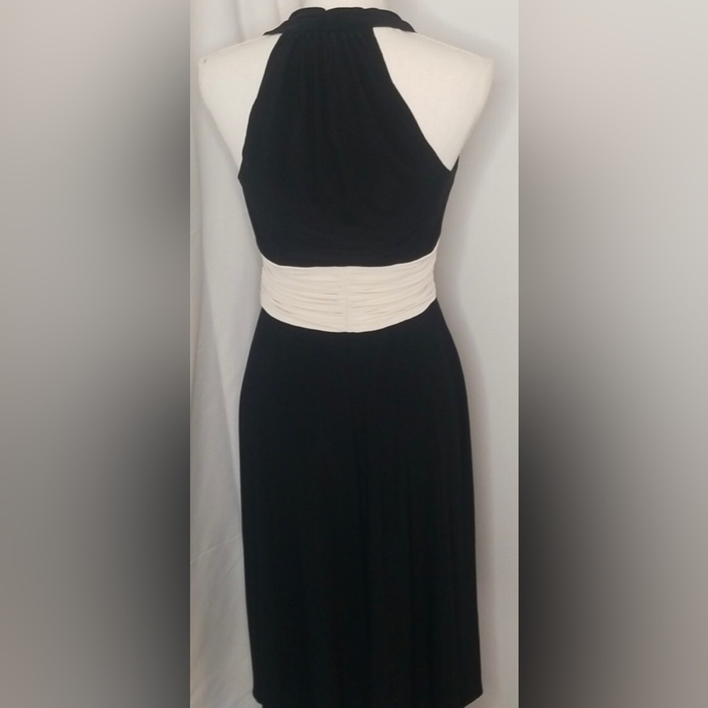 Evan Picone Black Evening Dress Size 6 - Picture 2 of 4